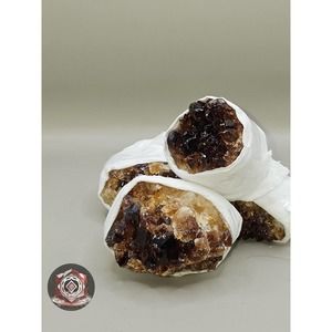 Natural Citrine Cluster, Grade AA Brazillian Quartz Unique Crystals Druzy Geode